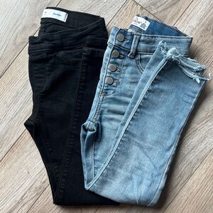 Girls Jeans bundle - two pairs of jeggings